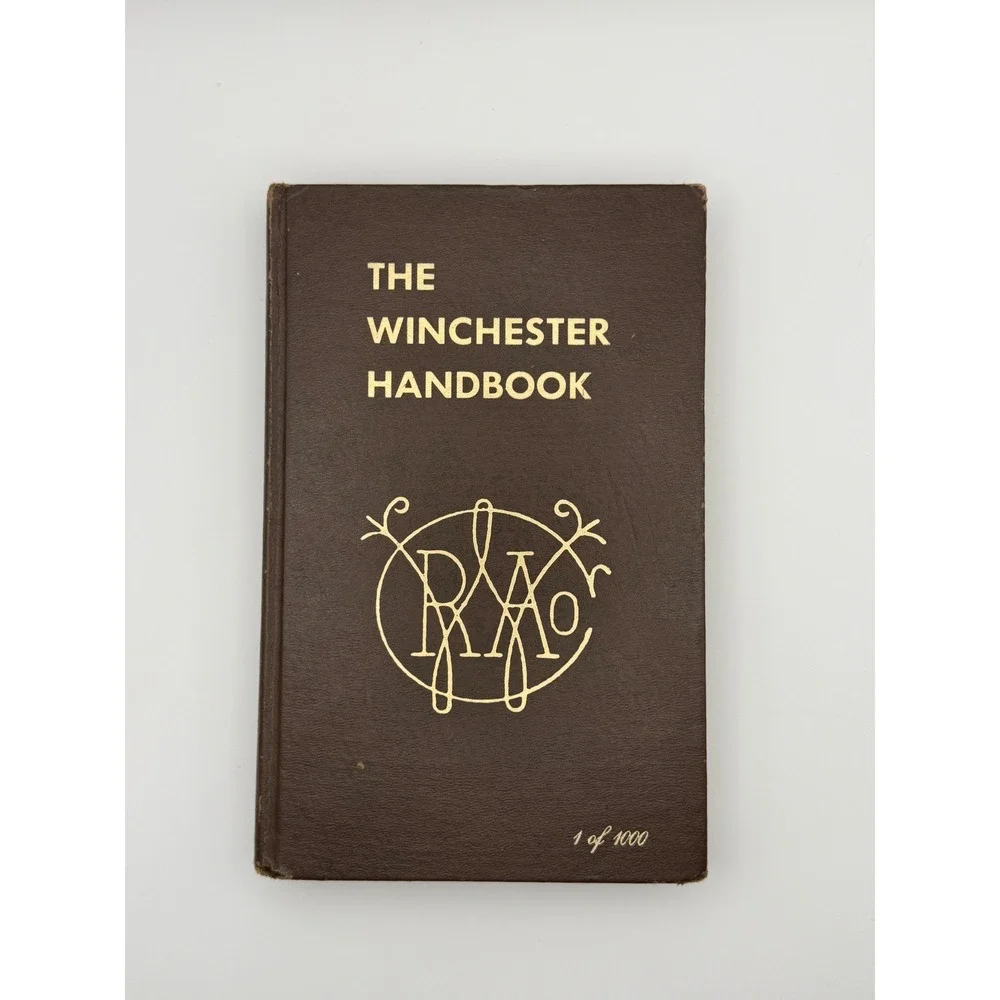 The Winchester Handbook George Madis Signed First Edition 1981 Limited 1 of 1000